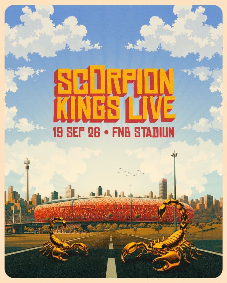 THE SCORPION KINGS LIVE CABINET RECONVENES AHEAD OF A HISTORIC SHOW AT FNB STADIUM