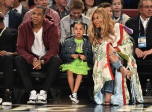 3 pics of the carters sitting courtside, EntertainmentSA News South Africa