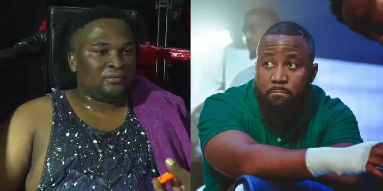 Not so Slik anymore: Cassper Nyovest gives Slik Talk a beating of his life during the 'Fame VS Clout' match - WATCH