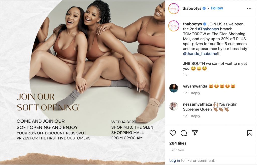 Thando Thabethe launches her Thabootys’ second store, EntertainmentSA News South Africa