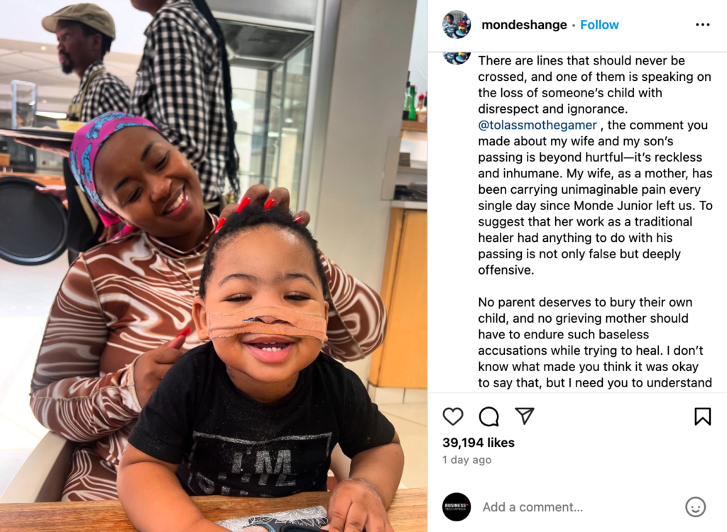 Tol A$$ Mo Eats the Humble Pie: Publicly Apologises to Gogo Skhotheni After Insensitive Remarks, EntertainmentSA News South Africa